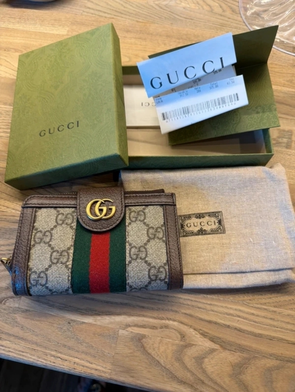 Gucci Ophidia Bi-fold Wallet